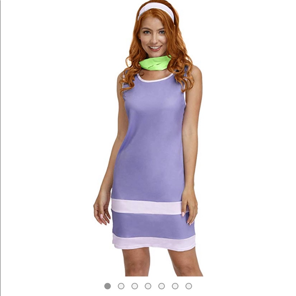 Daphne (Scooby Doo) Costume. Purple Dress.